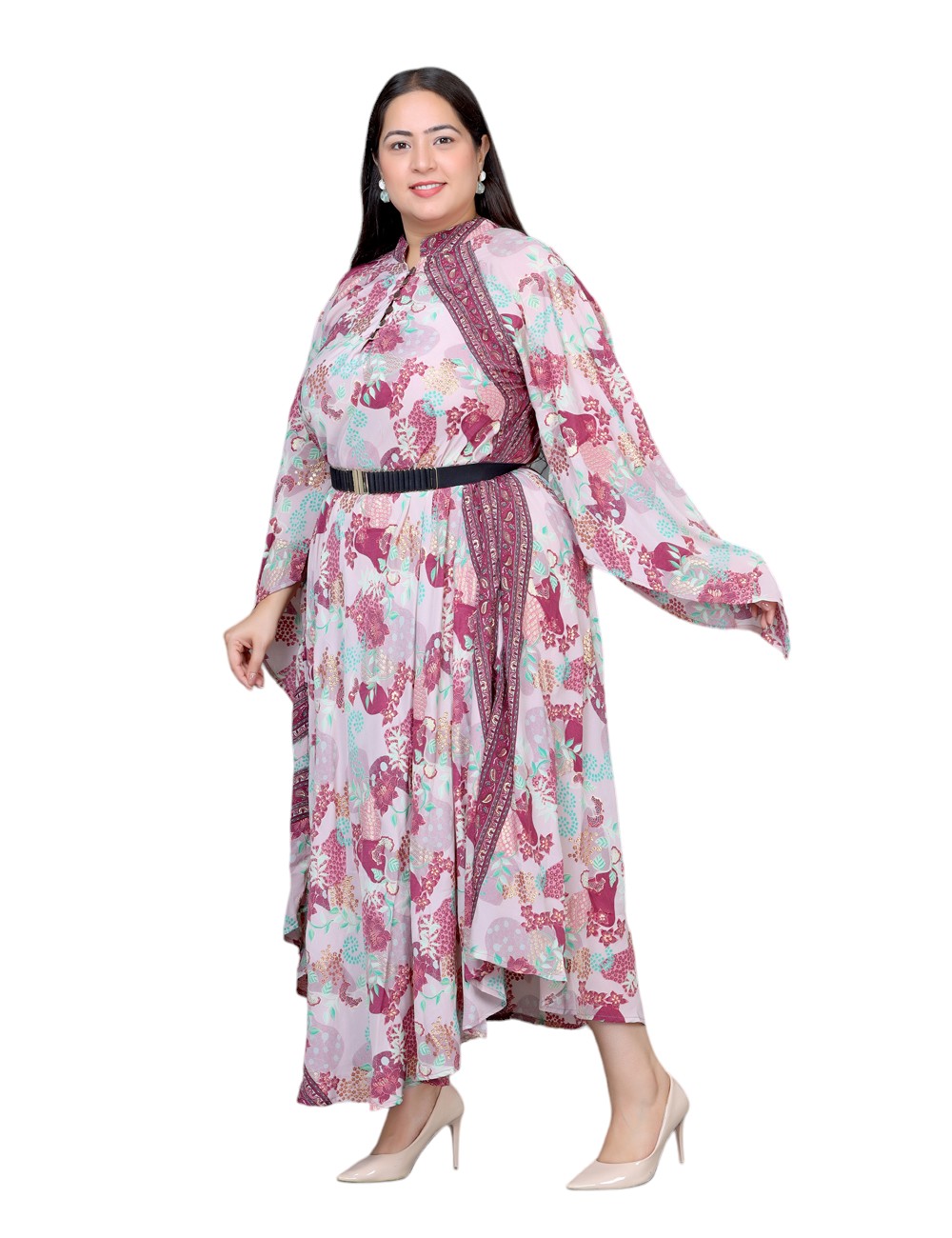Flair Dress - Pink